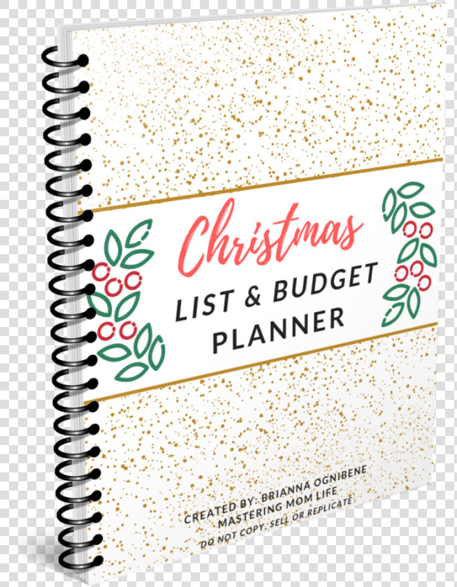 Free Christmas Planner Printables 2019  HD Png DownloadTransparent PNG