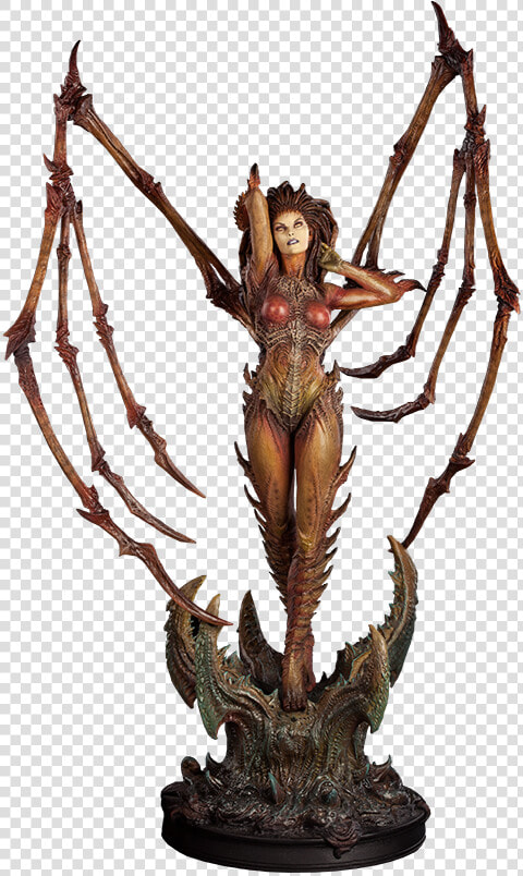 Sideshow Collectibles Kerrigan Polystone Statue Class   Starcraft 2 Kerrigan Statue  HD Png DownloadTransparent PNG