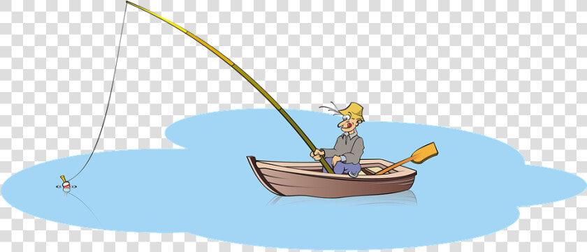 Transparent Fisherman Clipart   Fishing Boat Cartoon Png  Png DownloadTransparent PNG