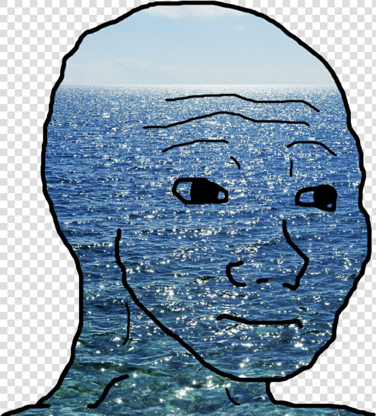 Wojak Ocean  HD Png DownloadTransparent PNG