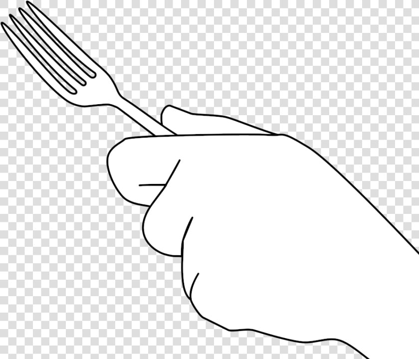 File   Cutlery Fork   Svg   Line Art  HD Png DownloadTransparent PNG