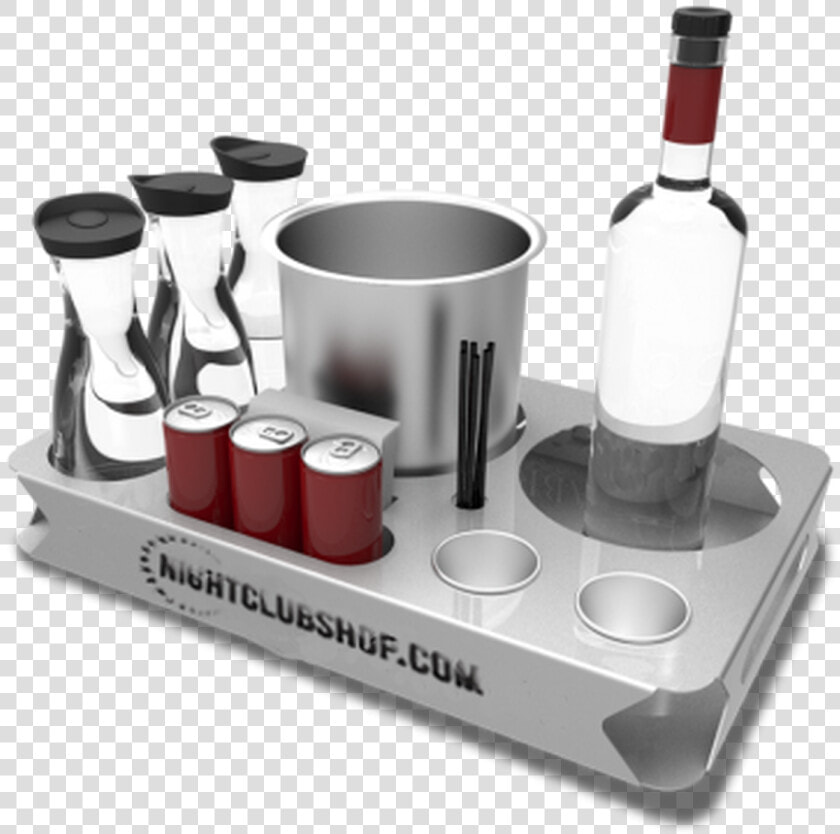 Tray  Bottle  Service  Large  Custom  Serving vip   Bottle Service Kits  HD Png DownloadTransparent PNG