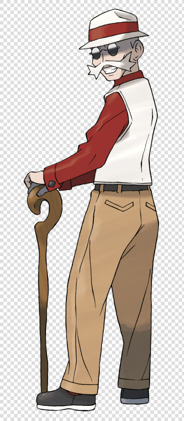 Pokemon Kanto Gym Leaders Blaine  HD Png DownloadTransparent PNG