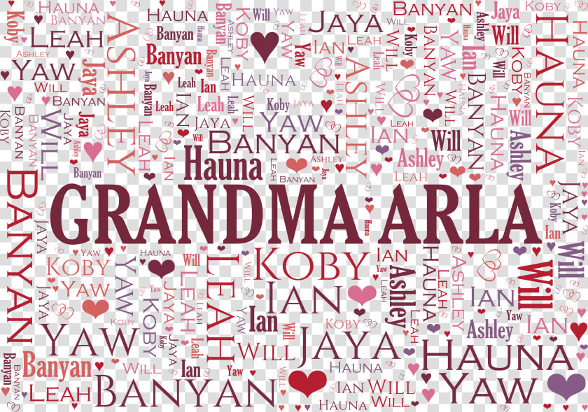 Personalized Family Word art Tapestry Throw   Isb News  HD Png DownloadTransparent PNG