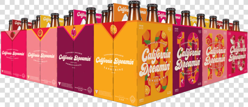 California Dreamin   California Dreamin Cannabis Soda  HD Png DownloadTransparent PNG