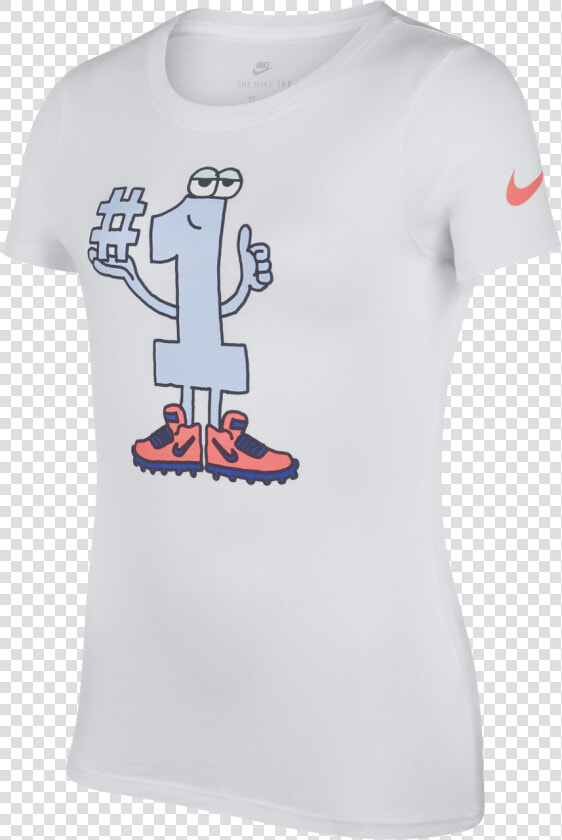 Nike Number One T shirt Short Sleeve   Active Shirt  HD Png DownloadTransparent PNG