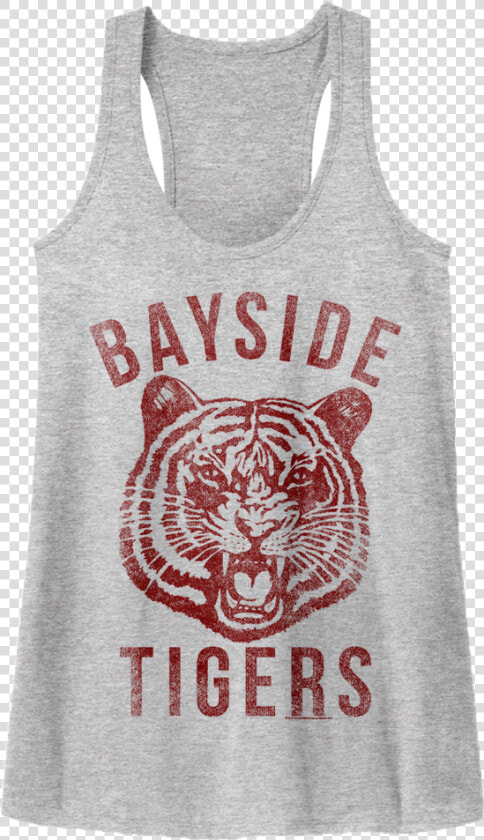 Junior Bayside Tigers Saved By The Bell Tank Top   Bayside Tigers  HD Png DownloadTransparent PNG