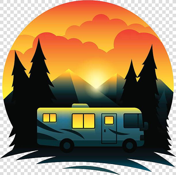 Fred And Trina S Honeymoon   Rv Clip Art  HD Png DownloadTransparent PNG