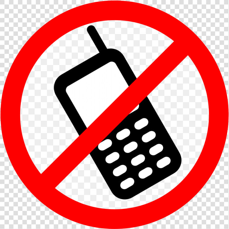 Phone Mobile Clip Art Black And White No Cell Clipart   No Cell Phone Allowed  HD Png DownloadTransparent PNG