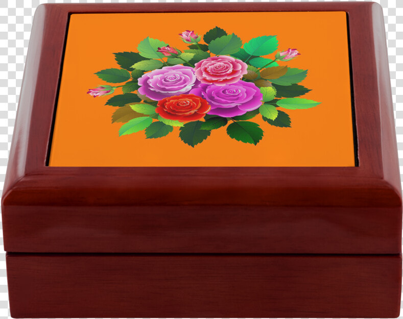 Maison D Elite Ceramic Tiled Elegant Quote Wood Jewelry   Box  HD Png DownloadTransparent PNG