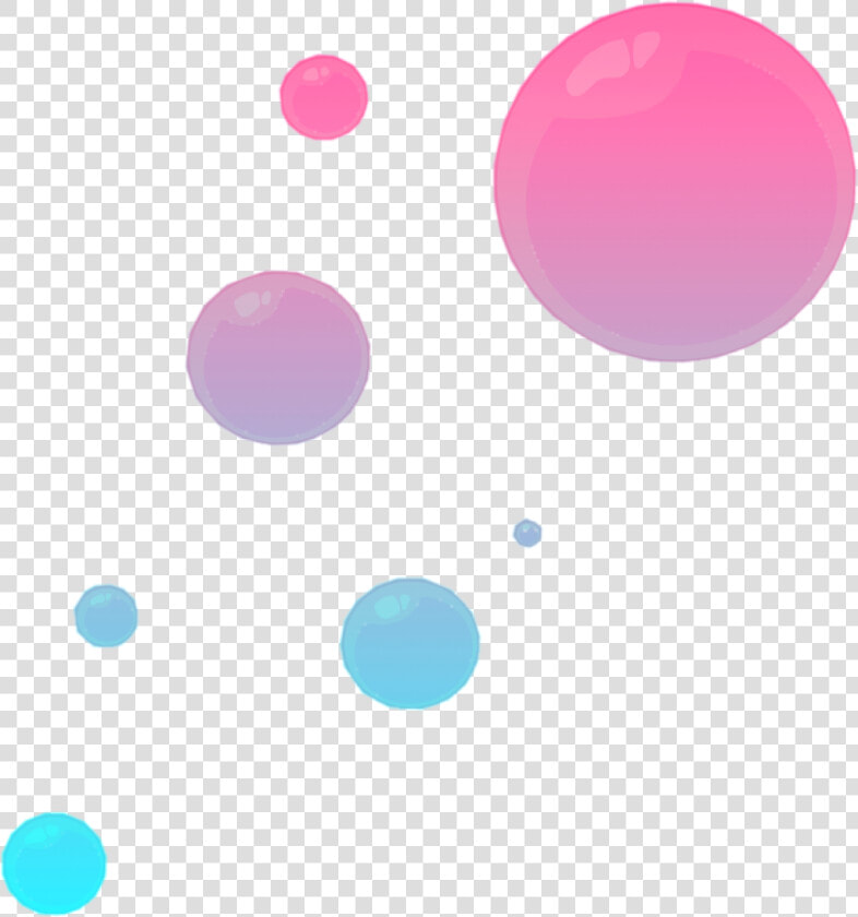 Gradient Blue Pink Purple Bubble Soap Soapbubbles Pinkb   Blue Pink And Purple Bubbles  HD Png DownloadTransparent PNG