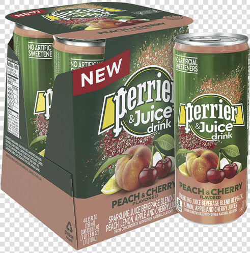 Perrier  amp  Juice Peach Cherry   Perrier  amp  Juice  HD Png DownloadTransparent PNG