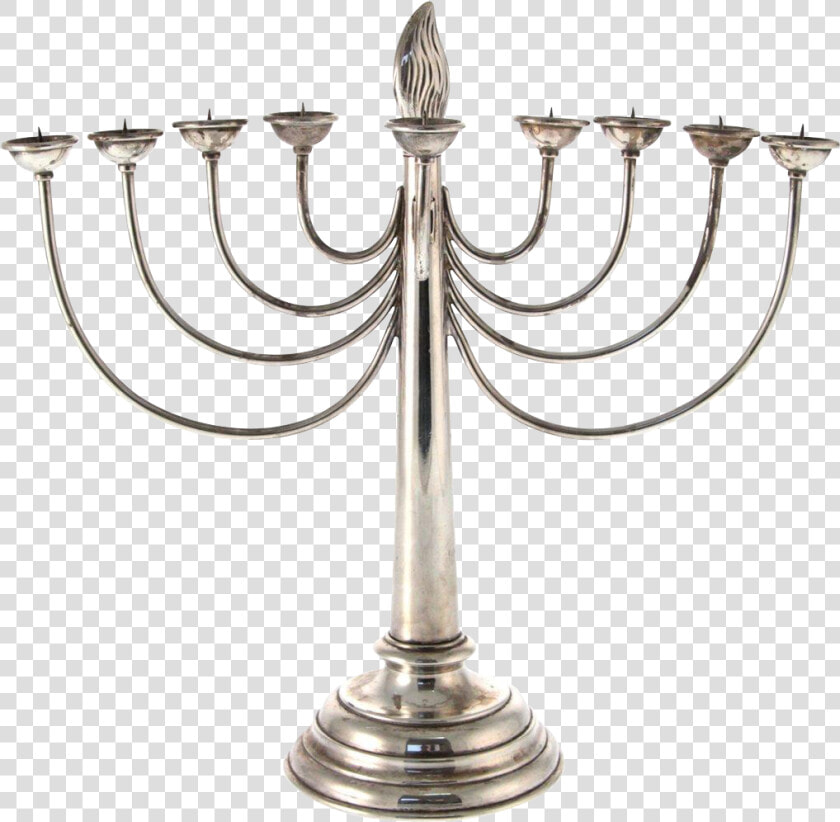 Wmf Silver Plated Hanukkah Menorah  Germany  Circa   Advent Candle  HD Png DownloadTransparent PNG