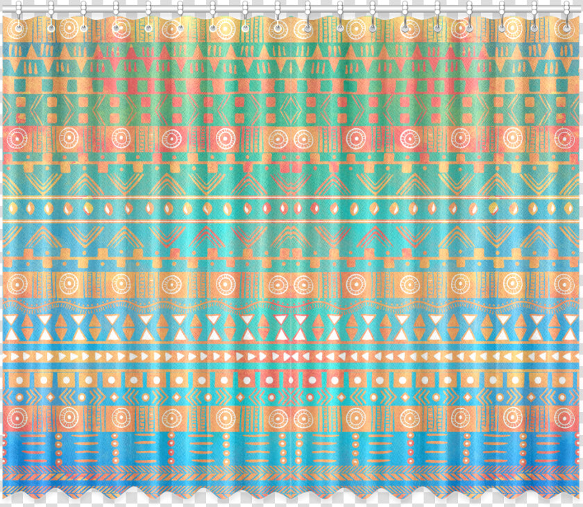 Inspired Aztec Pattern 2 Window Curtain 50 X84   Needlework  HD Png DownloadTransparent PNG