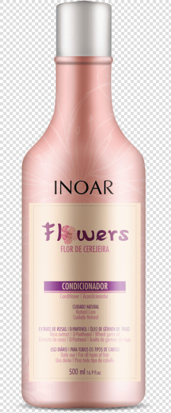 Shampoo Inoar Flower 500ml  HD Png DownloadTransparent PNG