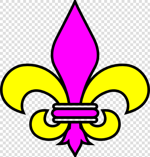 Purple And Gold Fleur De Lis Clip Art   Flor De Lis Jpg  HD Png DownloadTransparent PNG