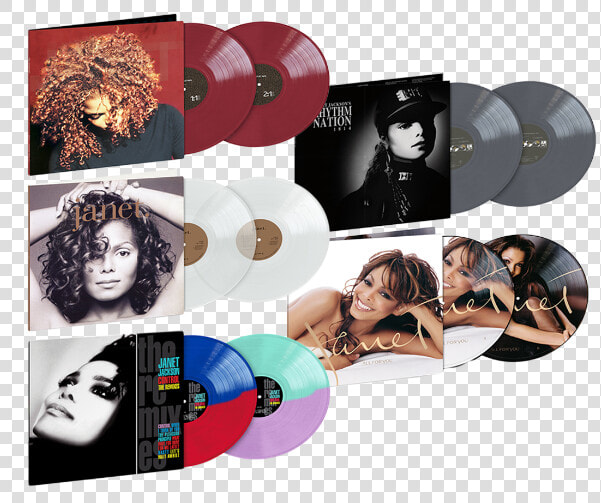 Janet Jackson Vinyl Reissue  HD Png DownloadTransparent PNG