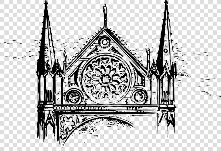 Church  Architecture  Religious  Building  Christian   Illustration  HD Png DownloadTransparent PNG