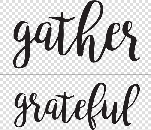 Chalk Couture Gather Grateful  HD Png DownloadTransparent PNG