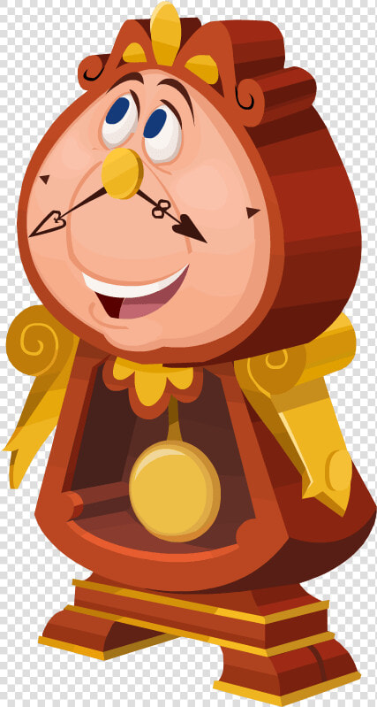 Cogsworth   Printable Beauty And The Beast Characters  HD Png DownloadTransparent PNG