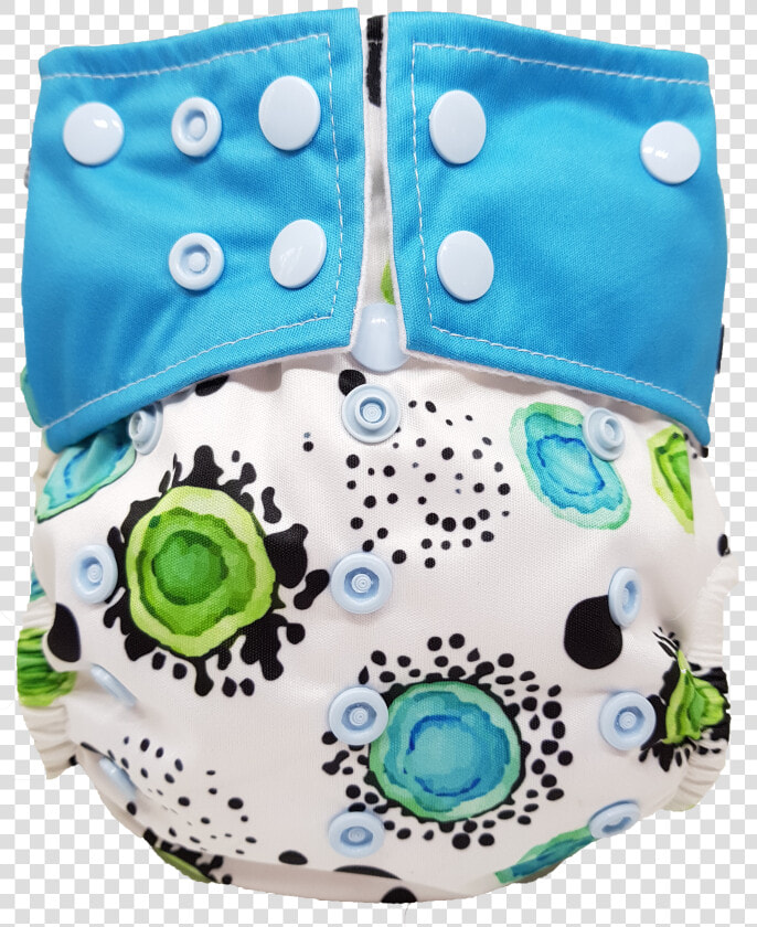 New Born Cover Diaper Greens  amp  Spots 2 Inserts Title   Diaper  HD Png DownloadTransparent PNG