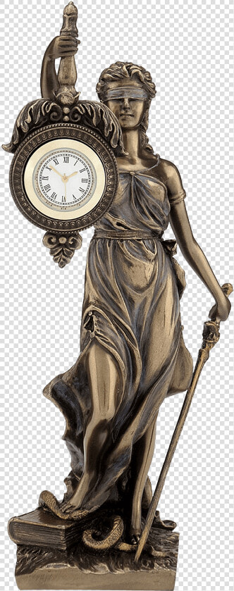 La Justicia Clock   Saatli Adalet Tanrıçası Themis Heykeli  HD Png DownloadTransparent PNG