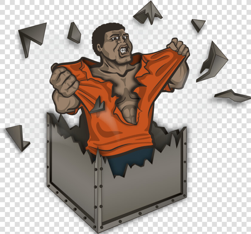 Dick In A Box   Guy Stuck In A Box  HD Png DownloadTransparent PNG