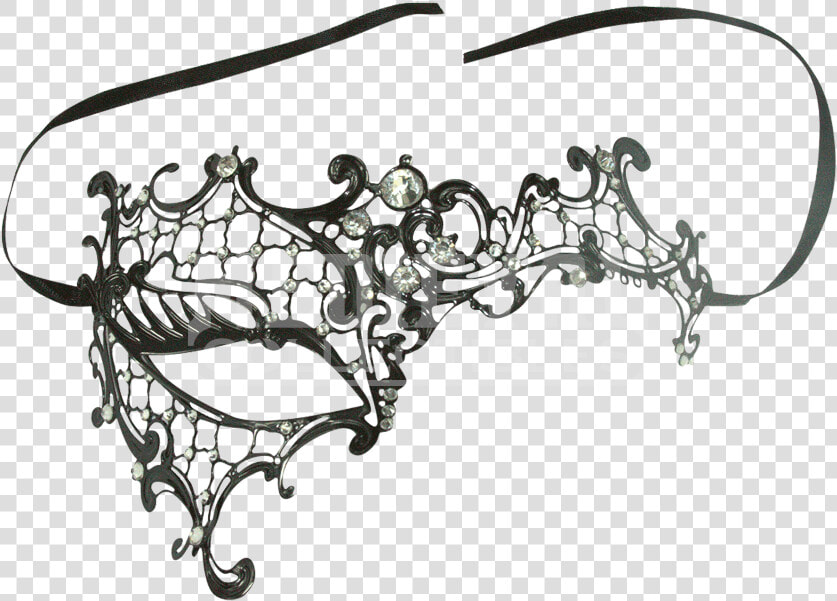 Transparent Black Masquerade Mask Png   One Eye Masquerade Mask Template  Png DownloadTransparent PNG