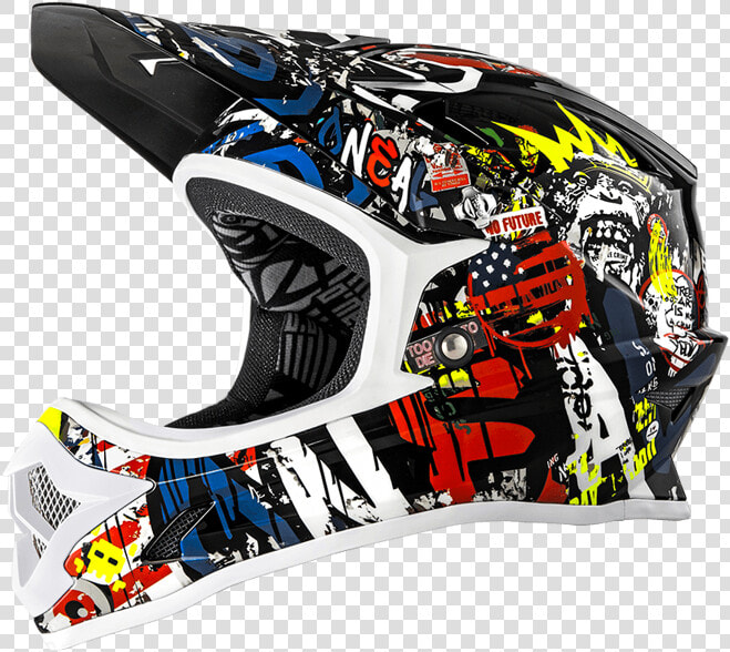 O neal Backflip Rl2 Helmet Rancid Multi  HD Png DownloadTransparent PNG