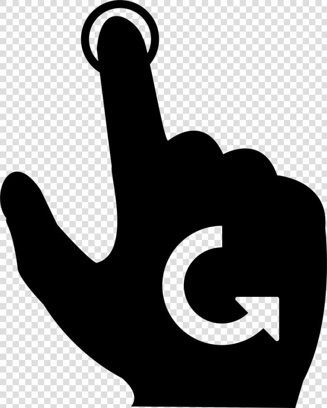 Push One Finger And Twist Back   Icon Push Finger Png  Transparent PngTransparent PNG