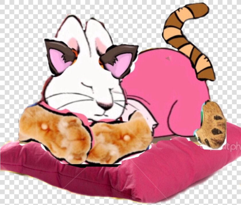 Png Library Cat Ruby Sleeping On Her By Sloanvandoren   Cartoon Cat  Transparent PngTransparent PNG