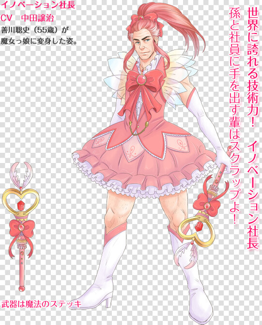 Middle Aged Magical Girl  HD Png DownloadTransparent PNG