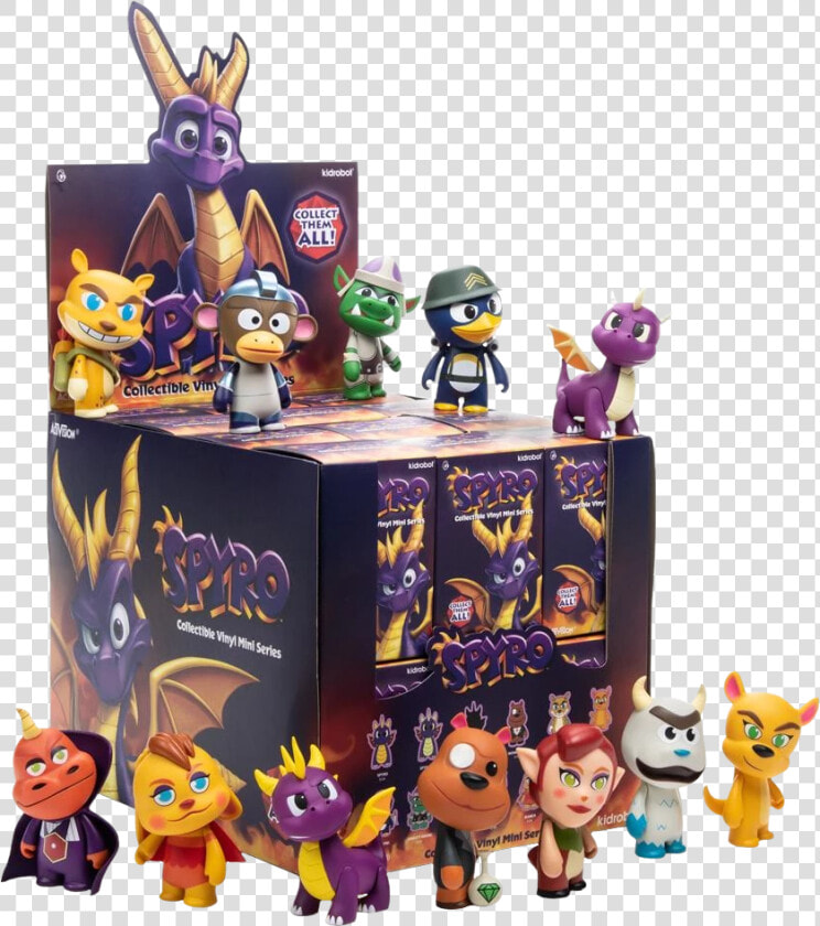 Kidrobot Spyro  HD Png DownloadTransparent PNG