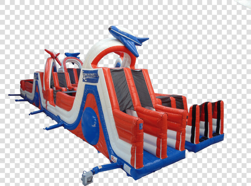 5 Part Jet Stream Obstacle Course   Inflatable  HD Png DownloadTransparent PNG