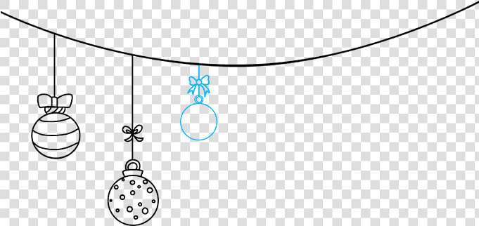 How To Draw Christmas Ornaments   Draw Christmas Ornaments  HD Png DownloadTransparent PNG