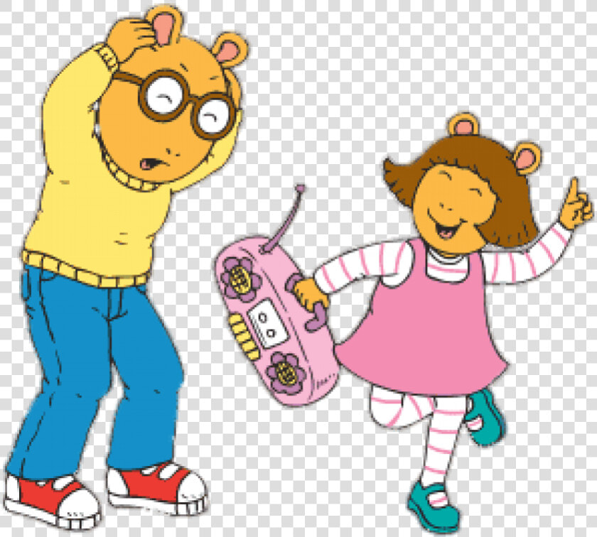 Free Png Download Arthur S Sister Plays Annoying Music   Arthur Is A Transparent  Png DownloadTransparent PNG