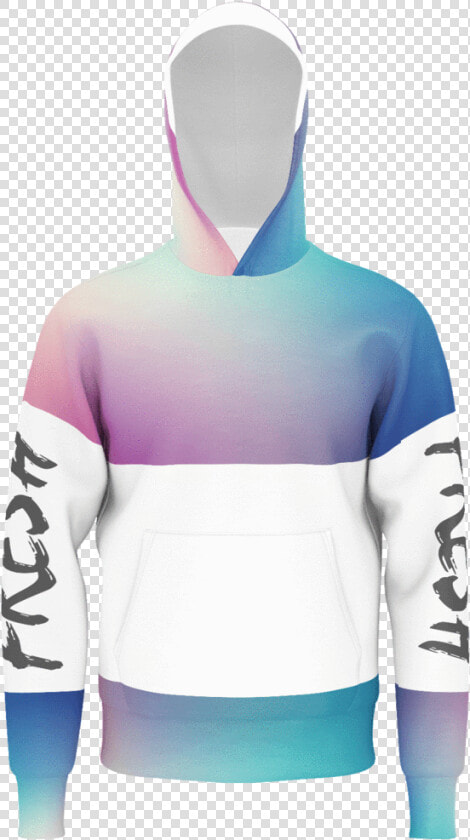 Fresh Hype beast Gradient Hoodie   Hood Hyper Beast  HD Png DownloadTransparent PNG