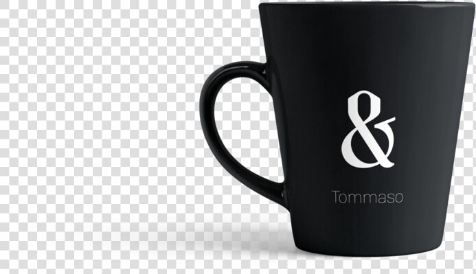 Tommaso Ampersand Mug   Coffee Cup  HD Png DownloadTransparent PNG