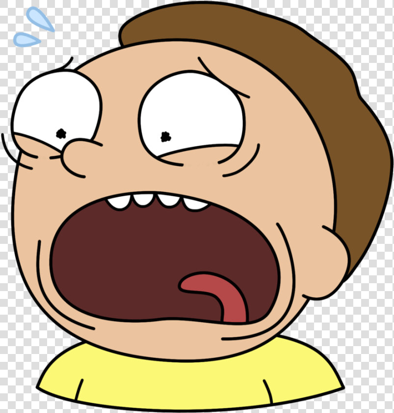 Morty Png   Rickandmorty Scaredmorty1500   Scared Morty Png  Transparent PngTransparent PNG