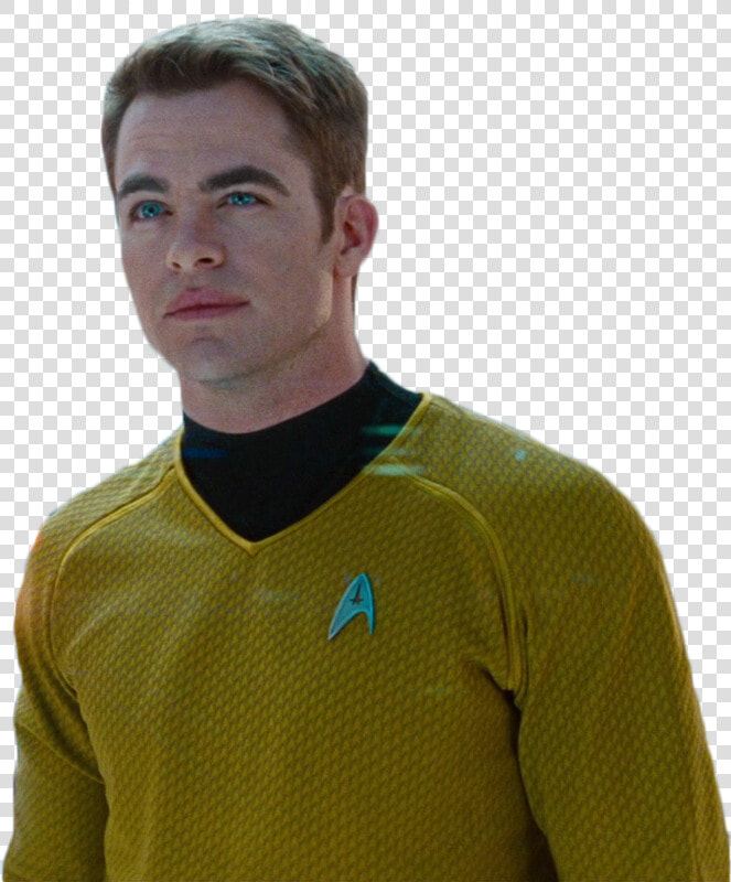 Captain Kirk Chris Pine Transparent  HD Png DownloadTransparent PNG