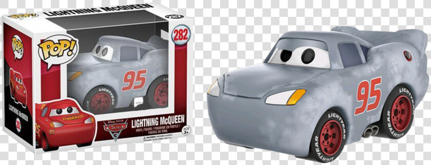 Lightning Mcqueen Primer Us Exclusive Pop Vinyl Figure   Cars Funko Pops  HD Png DownloadTransparent PNG