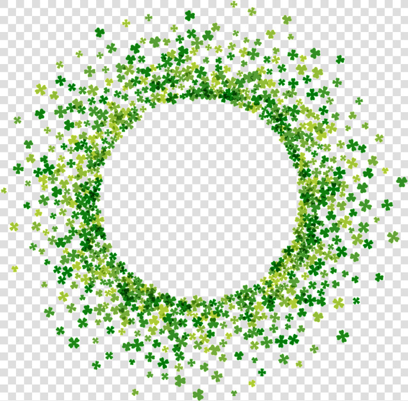 Verde Bosque Visto Pintada A Mano Garland Elementos   Illustration  HD Png DownloadTransparent PNG