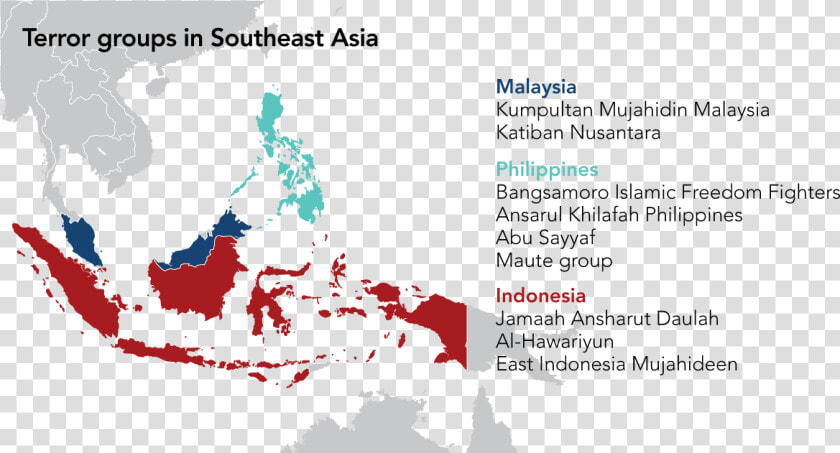 The In Marawi Rattled Southeast Asia Where   Thailand In Global Map  HD Png DownloadTransparent PNG