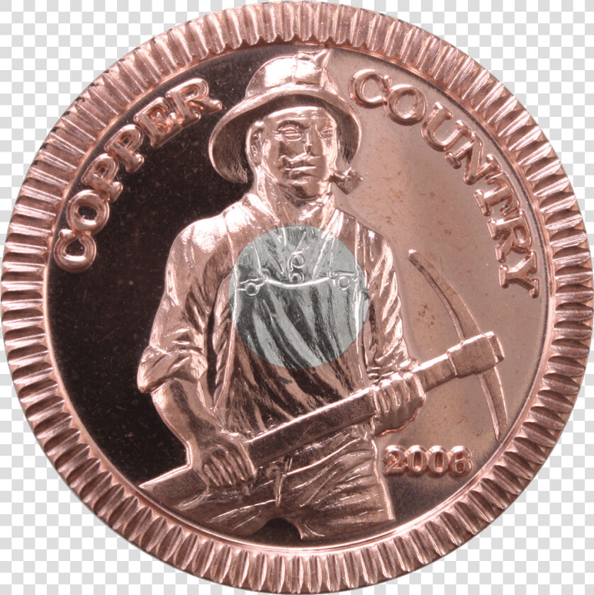 Copper Country Bi metal Bullion   Coin  HD Png DownloadTransparent PNG