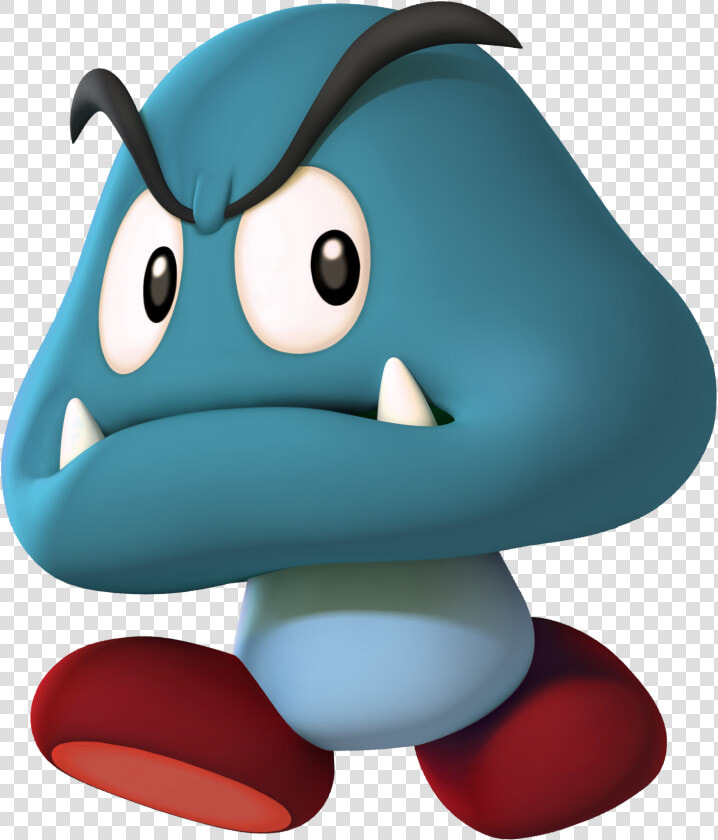 Transparent Super Mario Clipart   Super Mario Blue Goomba  HD Png DownloadTransparent PNG