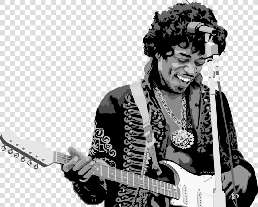 Microphone string Instrument guitar Accessory   Jimi Hendrix Png  Transparent PngTransparent PNG