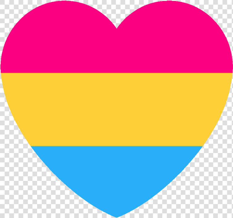 Image   Pansexual Heart  HD Png DownloadTransparent PNG