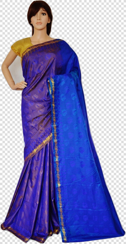 Purple  amp  Gold Colour Kanchipuram Silk Saree   Gold Purple Kanchipuram Silk Sarees  HD Png DownloadTransparent PNG