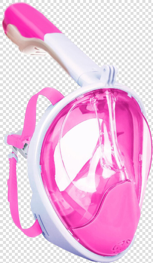 Pink Mask Png   Masca Snorkeling Full Face  Transparent PngTransparent PNG