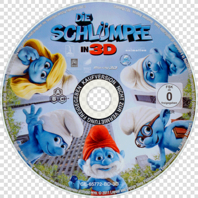 Smurf 2 Bd Cover  HD Png DownloadTransparent PNG